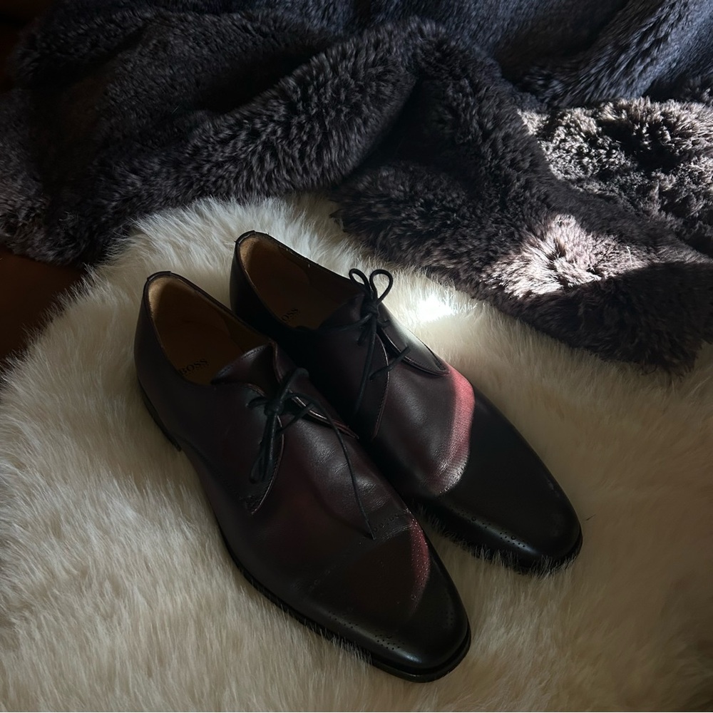 Hugo Boss Leather Dress Shoes